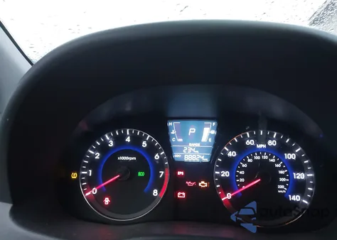 2013 Hyundai Accent Gls из США, поврежденный, VIN KMHCT4AE8DU520012